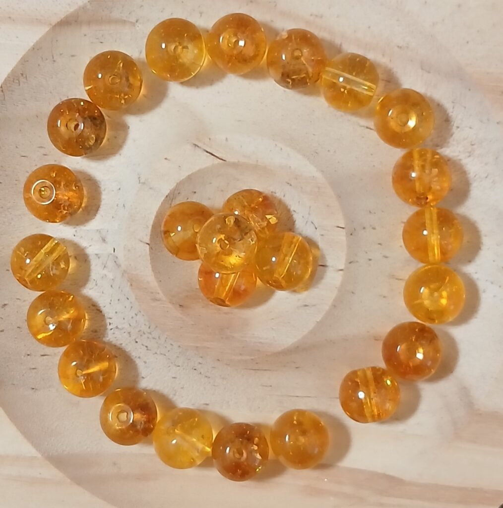 bracelet magnétisé - citrine