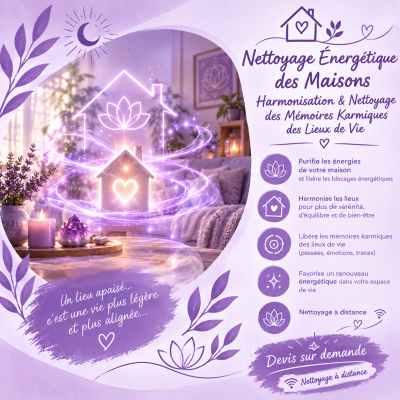 nettoyage energetique des maisons, memoires des lieux